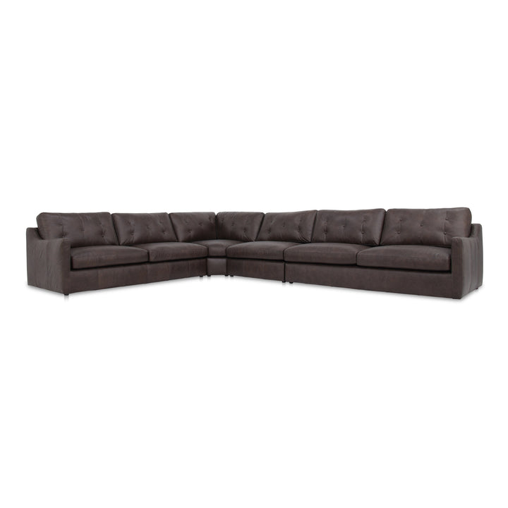 ModusQuartet Chic Leather Modular Seating