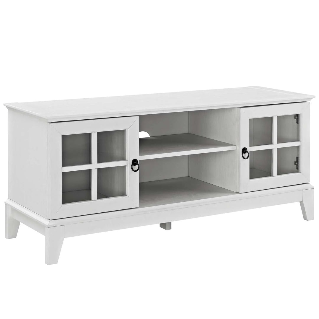 Sile 47" TV Stand - White