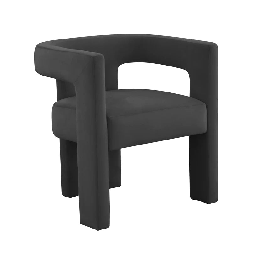 Sculpture Velvet Chair