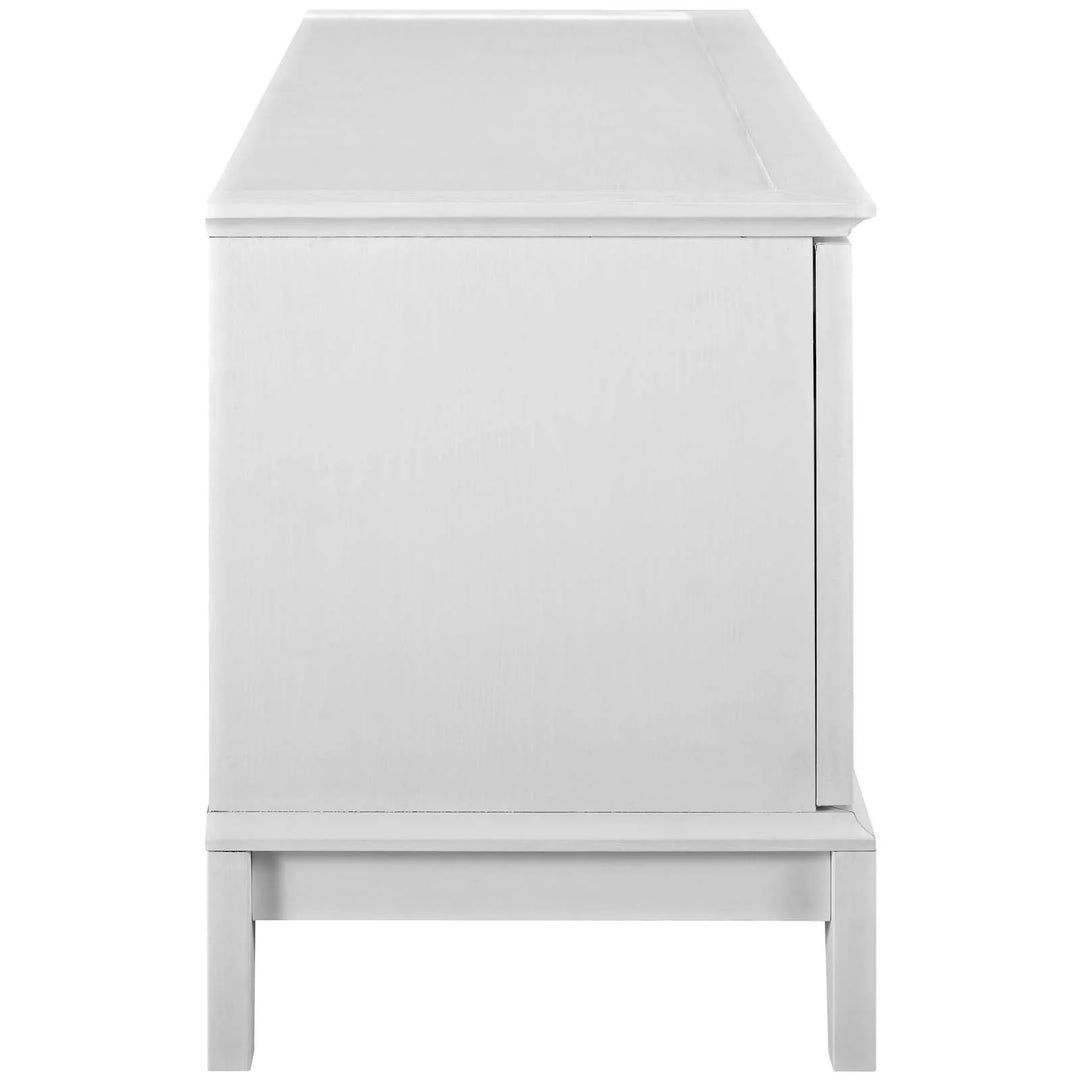 Sile 47" TV Stand - White