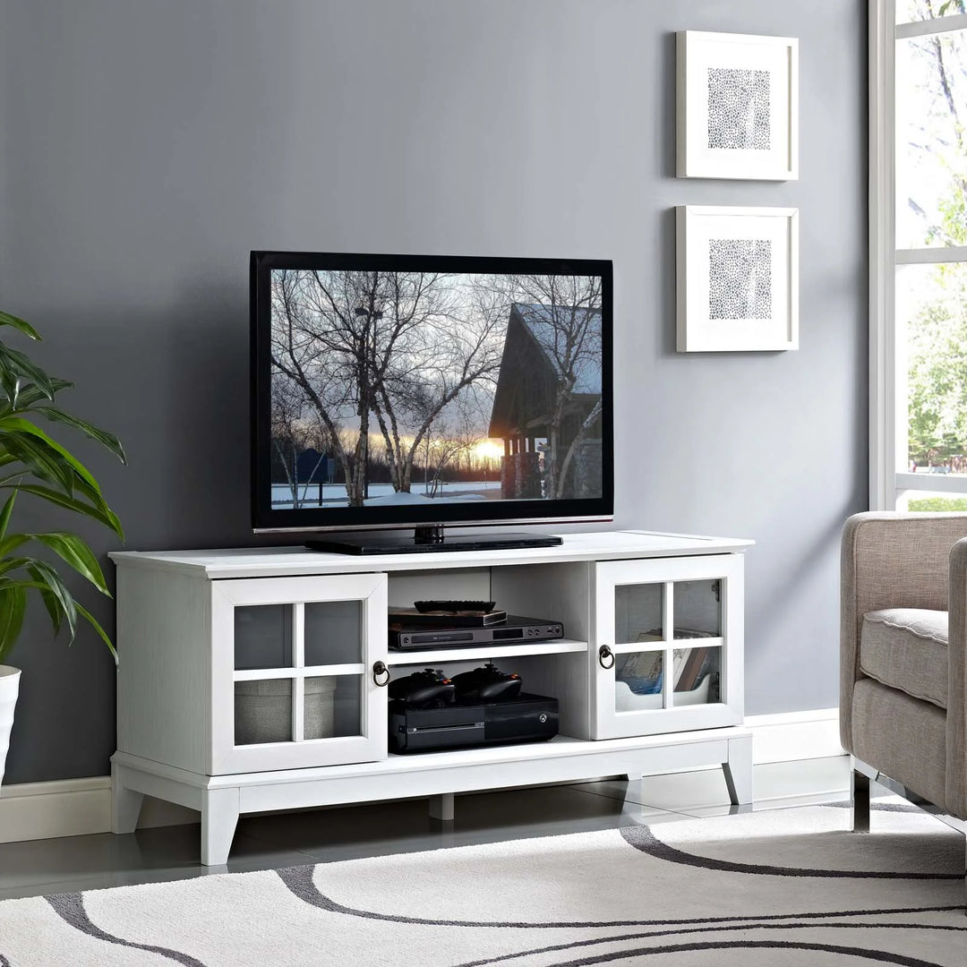 Sile 47" TV Stand - White