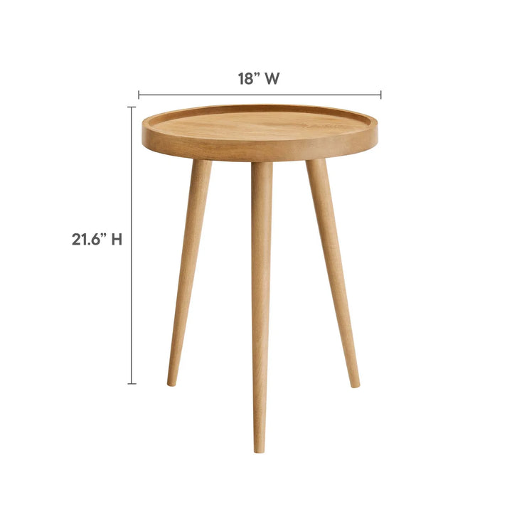 Tripod Natural Side Table