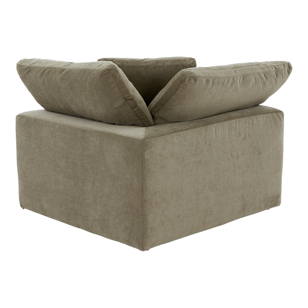 Savvy Squared Cushioned Corner Chair
