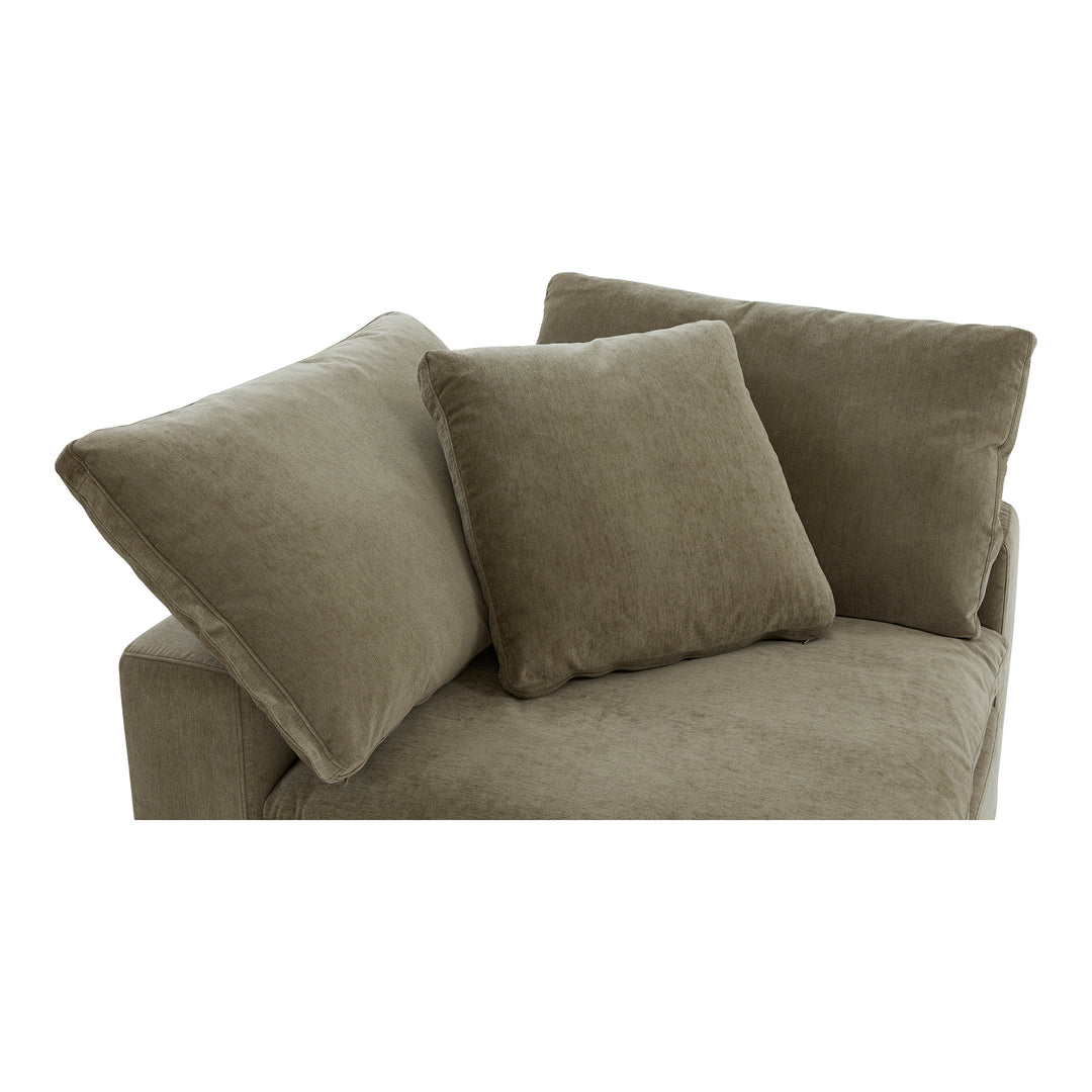 Savvy Squared Cushioned Corner Chair