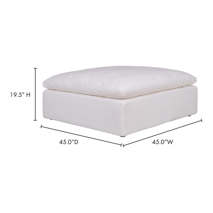 Moisture-Shield Performance Ottoman
