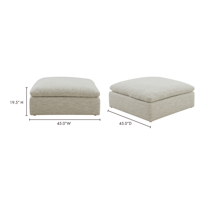 Moisture-Shield Performance Ottoman