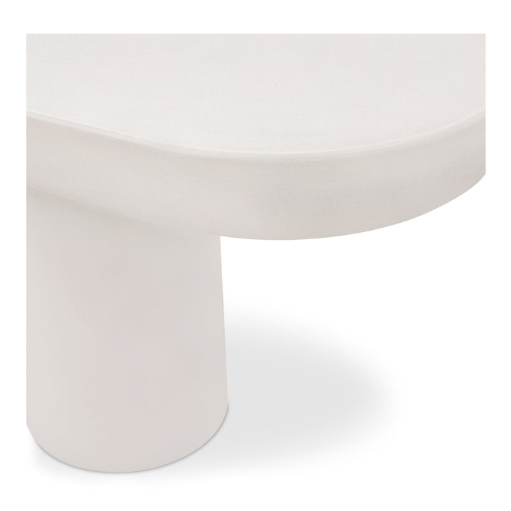 Modern Concrete Garden Sculpture Bench