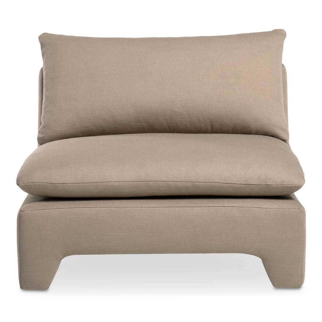 Retro-Chic Lounge Seater with Plush Padding
