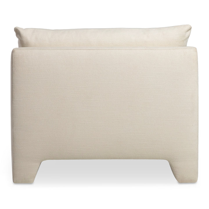 Retro-Chic Lounger with Padded Legs