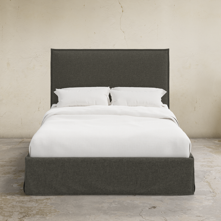 Plush Modern Twin Bed with Washable Cover