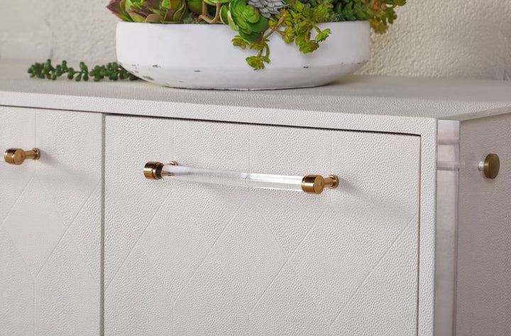 Sonia Shagreen Media Sideboard