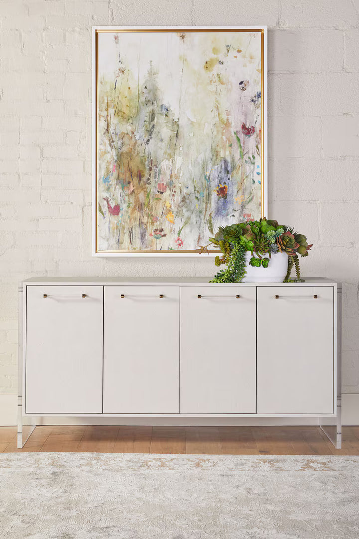 Sonia Shagreen Media Sideboard