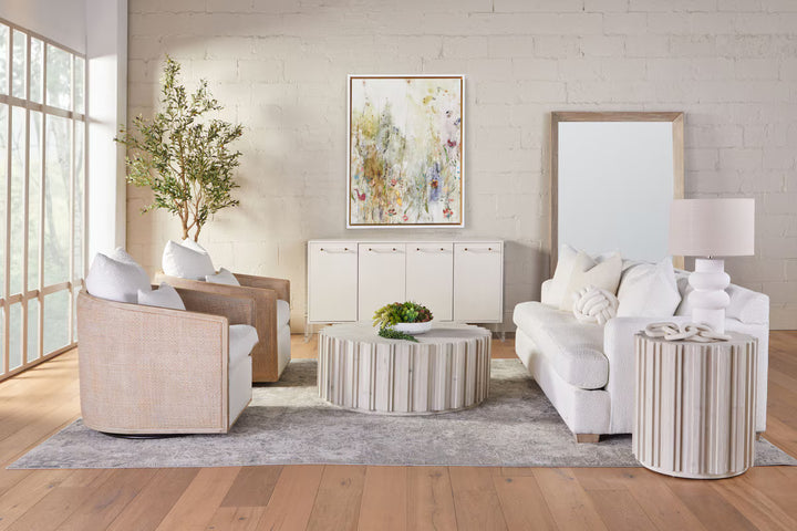 Sonia Shagreen Media Sideboard