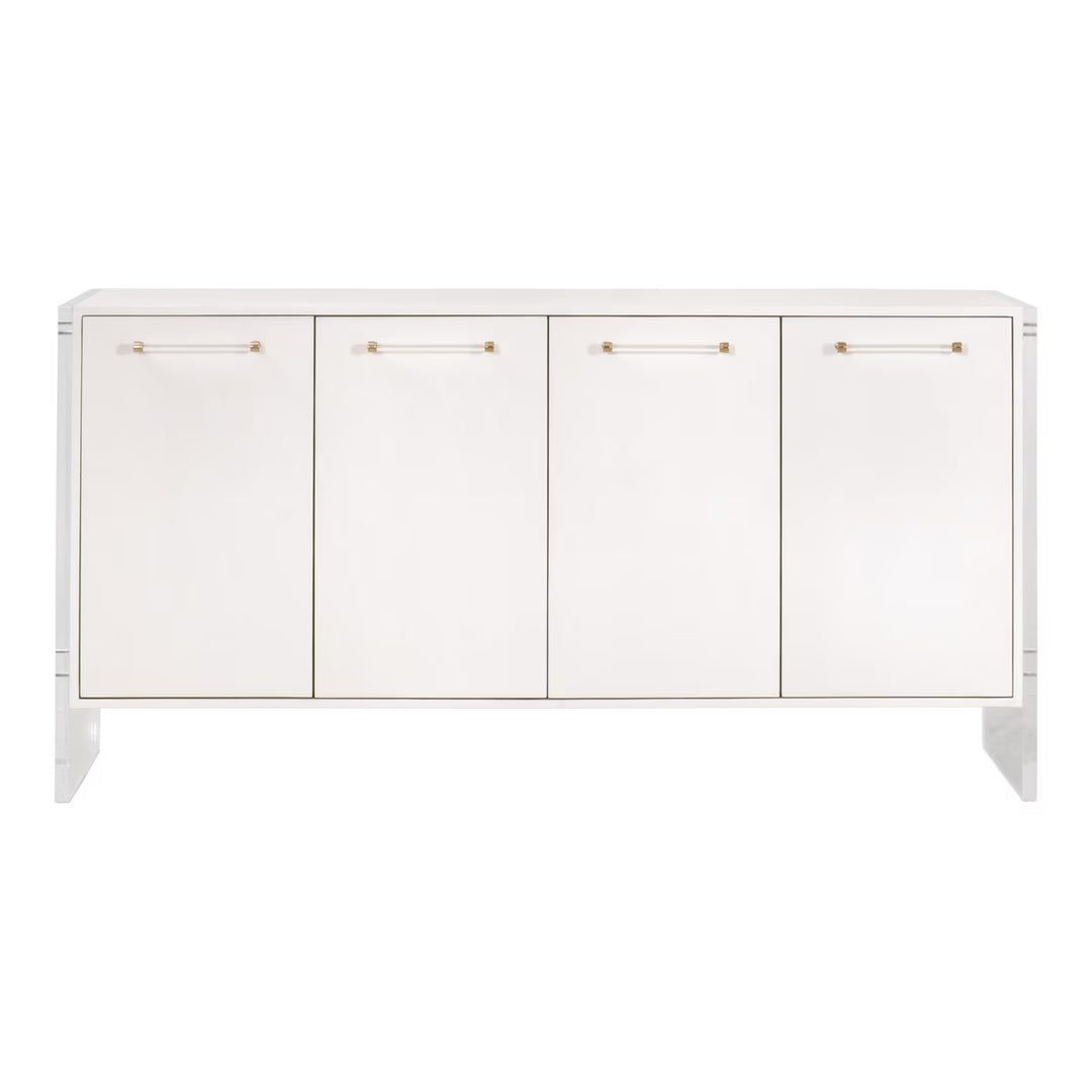 Sonia Shagreen Media Sideboard