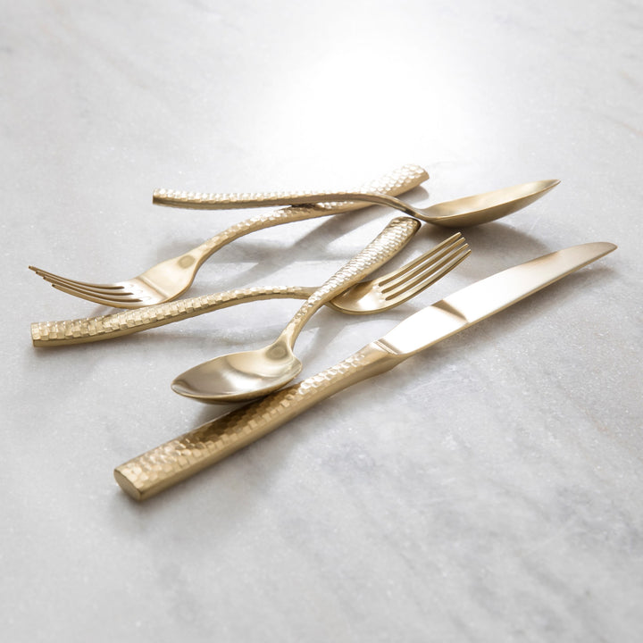 Fortessa Lucca Faceted Flatware Sets Of 20 Piece