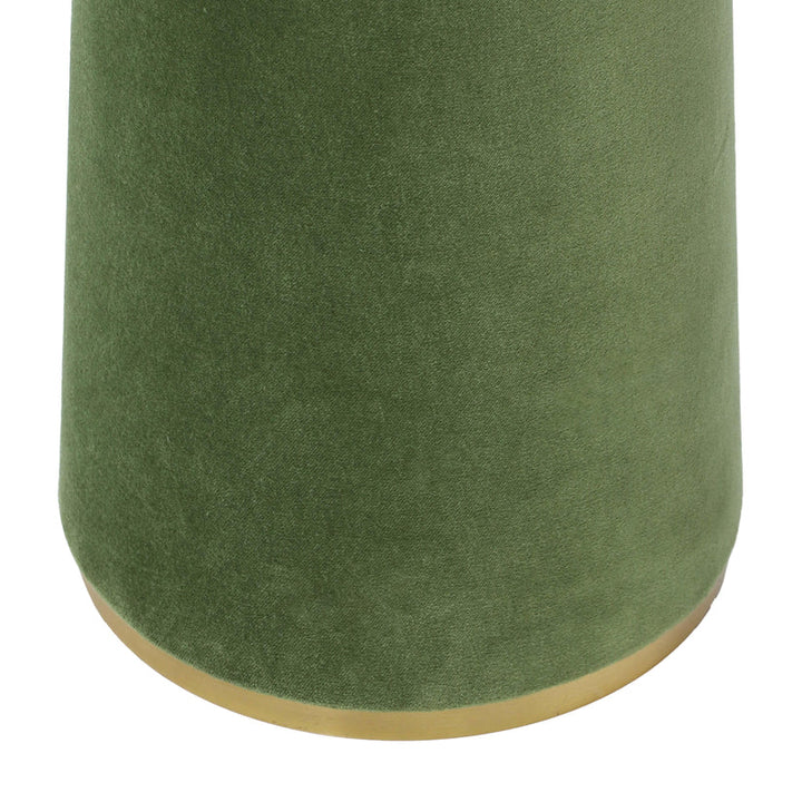 Greta Velvet Floor Lamp - Green