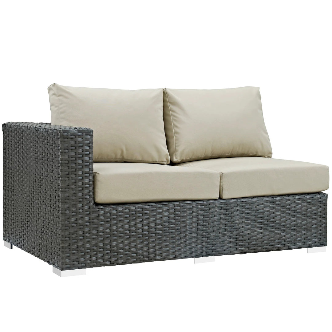 Sorno Outdoor Left Arm Loveseat