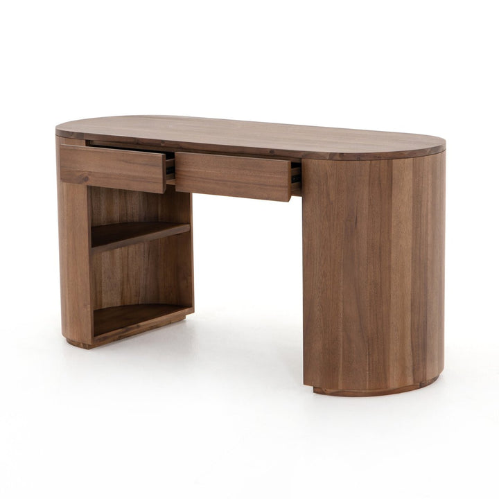 Penny Desk - Caramel Brown