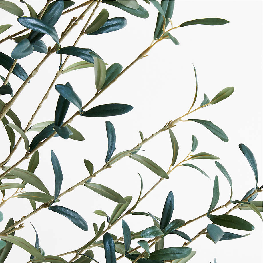 Faux Olive Tree in Pot 7'