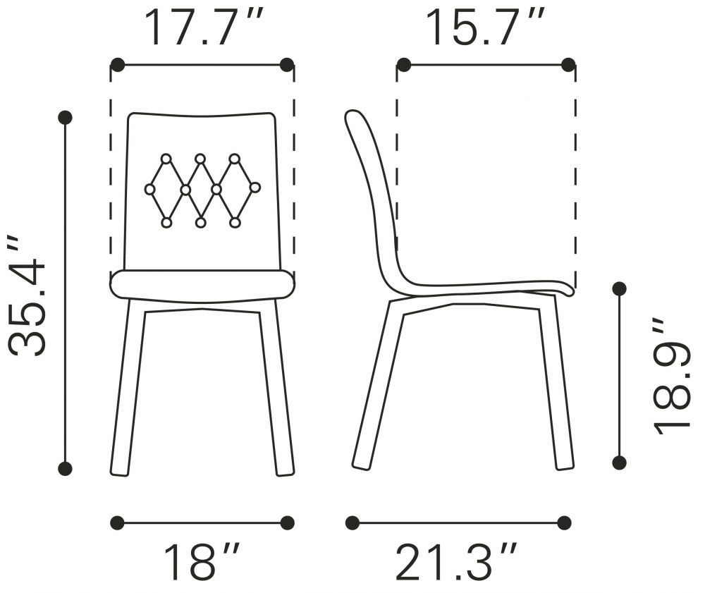 Obie Dining Chair - Set of 2