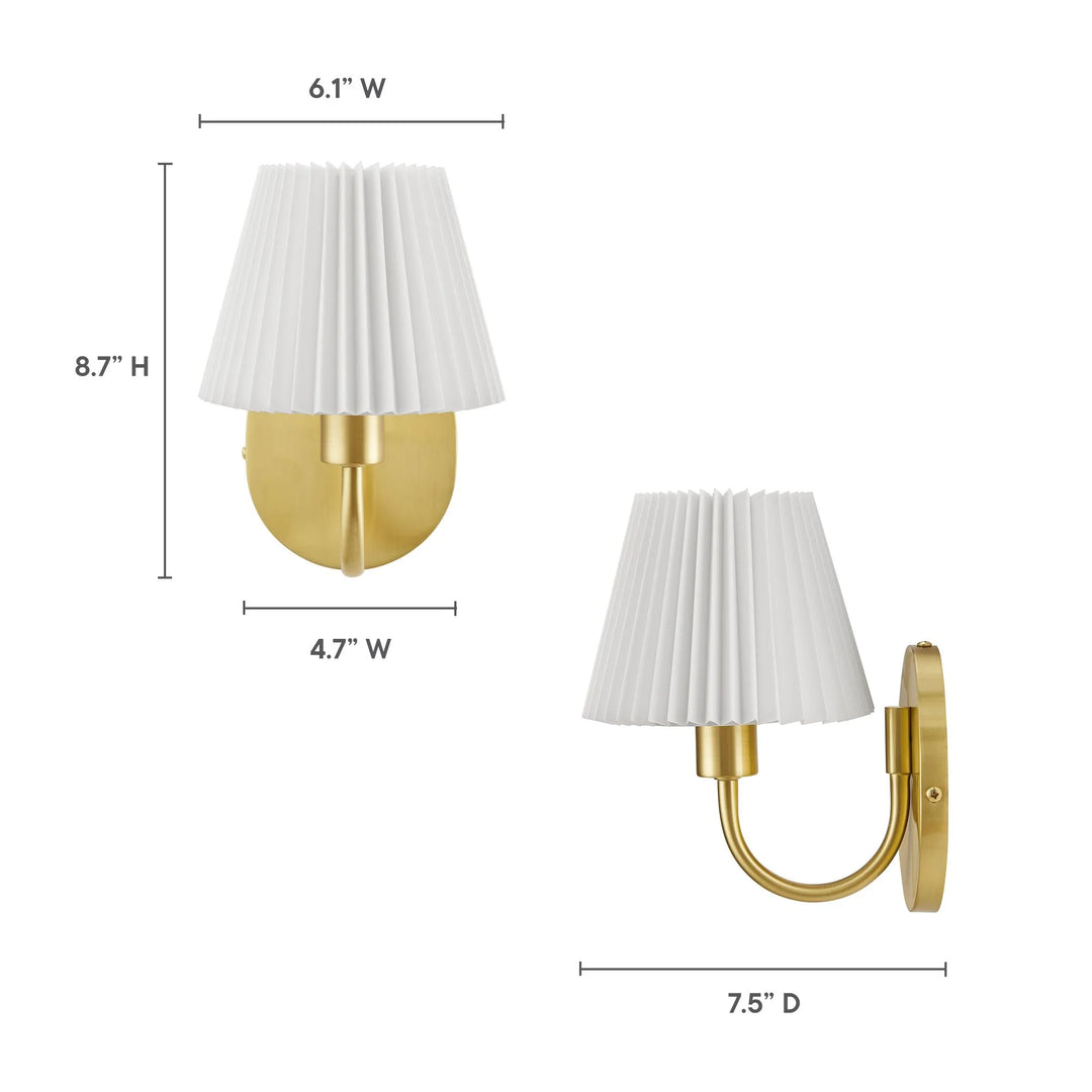 Wanda Wall Sconce - Brass