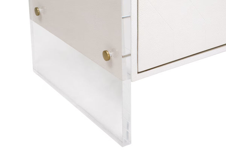 Sonia Shagreen Media Sideboard