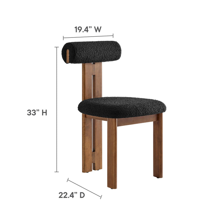 Orina Black Dining Chair - Set of 2