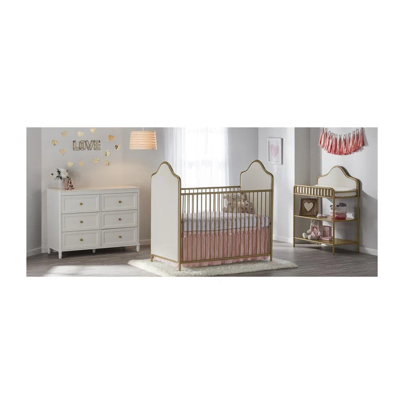 Piper 2-in-1 Convertible Upholstered Crib