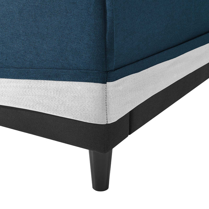 Valona Slipcover Fabric Sofa - Azure