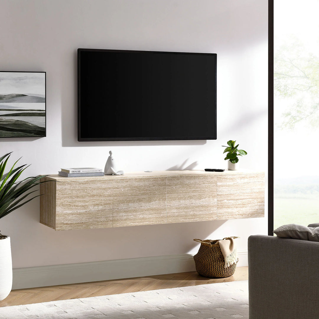 Tray Wall Mounted TV Stand