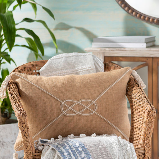 Coastal Charm Lumbar Pillow