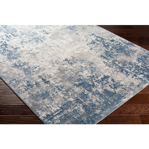 Alpine Artistry Abstract Machine Woven Rug