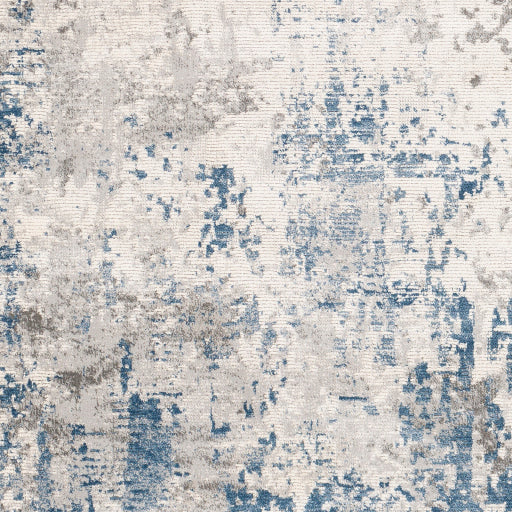 Alpine Artistry Abstract Machine Woven Rug
