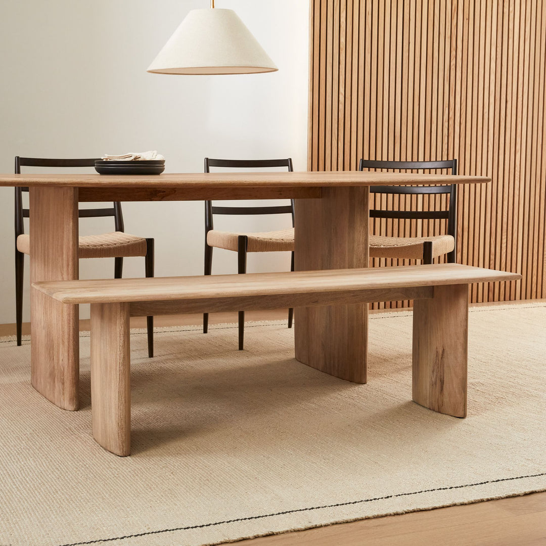 Anton Solid Wood Dining Bench 72