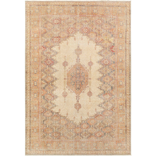 Antique One-of-a-Kind Artisan Aubergine Area Rug