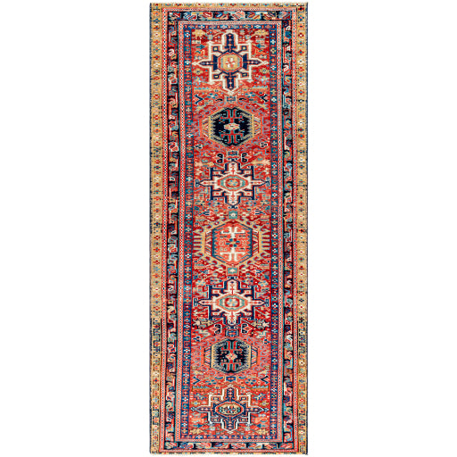 Antique One-of-a-Kind Artisanal Aisle Runner