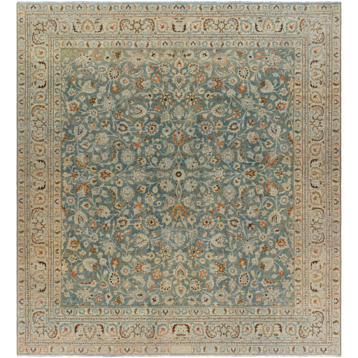 Antique One-of-a-Kind Artisanal Aubusson Area Rug