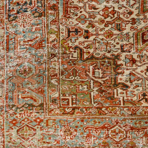Antique One-of-a-Kind Artisanal Amulet Area Rug