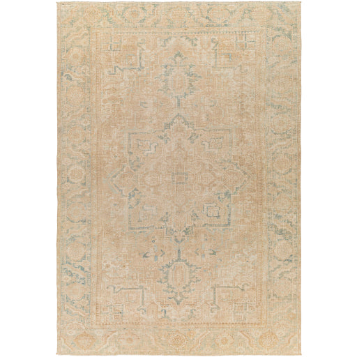 Antique One-of-a-Kind Artisanal Accent Area Rug