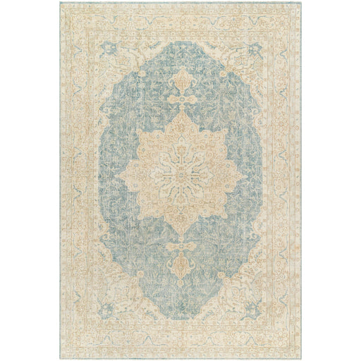 Antique One-of-a-Kind Artisan Accent Area Rug