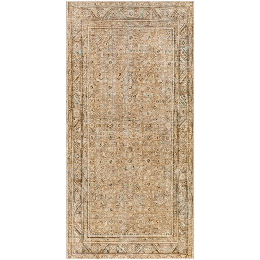 Antique One-of-a-Kind Artisanal Accent Rug AOOAK-1237 Handwoven