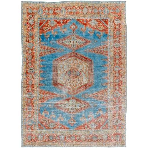 Antique One of a Kind Artisanal Aubusson Area Rug