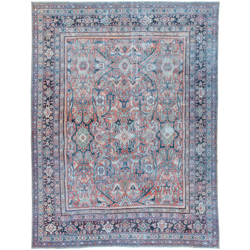 Antique One of a Kind Artisanal Aubusson Area Rug