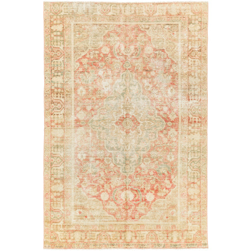 Antique One of a Kind Artisanal Aubusson Accent Rug