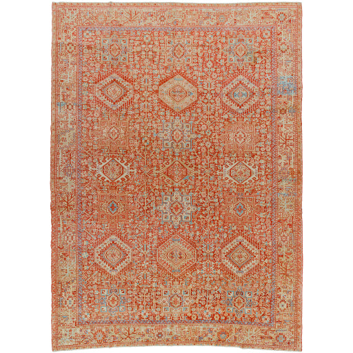 Antique One of a Kind Artisanal Accent Area Rug