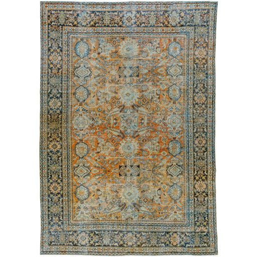 Antique Ornate Original Artwork-Kashmir Handwoven Carpet