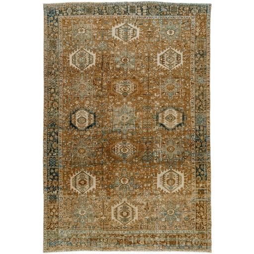 Antique One-of-a-Kind Artisanal Aubusson Area Rug