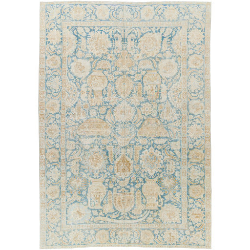 Antique One-of-a-Kind Artisanal Aubusson Area Rug