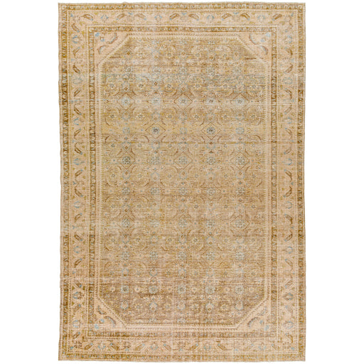 Antique One-of-a-Kind Artisanal Accent Area Rug