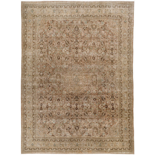 Antique One of a Kind Artisanal Aubusson Area Rug